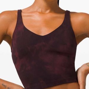 Lululemon Align Tank *Diamond Dye Cassis/Black
